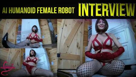 AI Humanoid Female Robot-Fembot-Sexbot Interview- Robot-Fembot-Sexbot