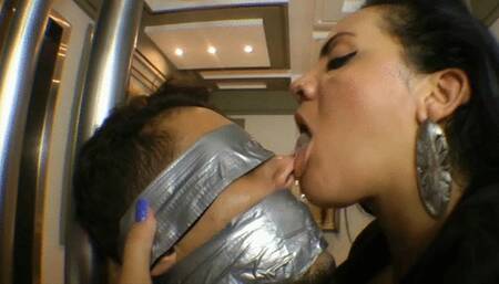 FEEL MY BAD BREATH IN YOUR NOSE WITH MY TONGUE WITH A LOT OF SALIVA - BY ADRIANA FULLER - CLIP 7 IN HD - KC 2023!!!