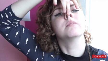 My nose [FOXIE],