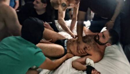 NTK: The Tickle Games - Lucas Sparks Gang-Tickled (Part 1)