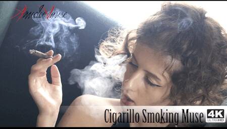 Cigarillo Smoking Muse (SD, mobile version) - Cigarillo Smoking Fetish Show!