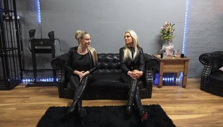 Ladies eager to redden the bottoms of their slaves