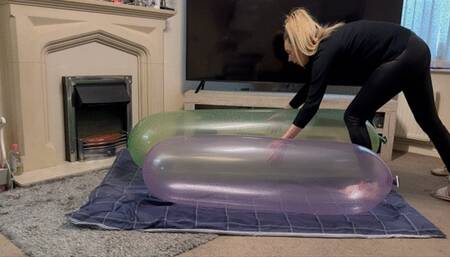 Big balloon rides 4k 60fps