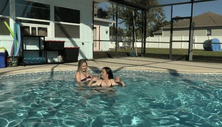 Wet Pool Hair Swimming Fun With Phoenix Wild & Vika (SD 720p WMV)