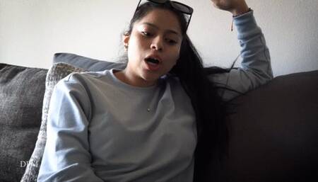 Want to sniff my sweaty feet?