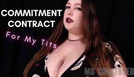Commitment Contract to My Tits