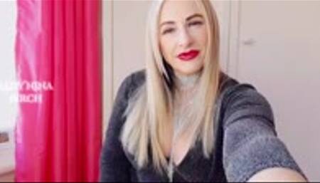 Lady Nina Birch - Strict Sexy Step-Mom Handjob