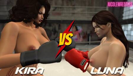TOPLESS BOXING: KIRA VS LUNA WMV HD
