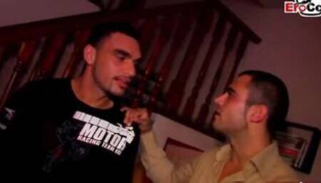 French 19 year older try first time point of watch with painful anal try