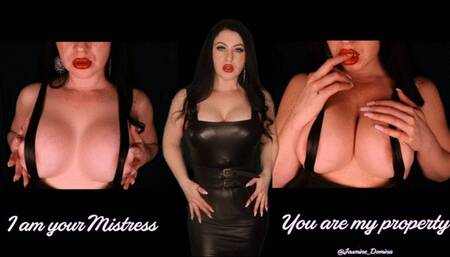Mistress Worship! Edging MY property!
