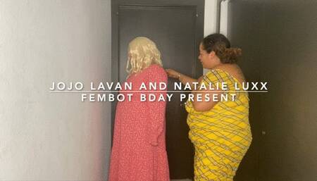 Fembot companion birthday present  ft Natalie Luxx