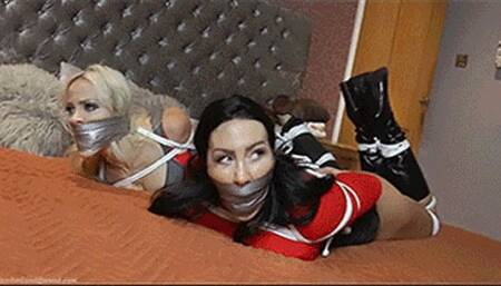 Stella & Mila in: The 'About That Snatched Lady Consignment' Affair & Miss Amora Falls Right into a Well Sprung Yuletide Babe-Trap! (Extended Cut) (WMV)