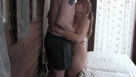 Sloppy, wet, erotic massage