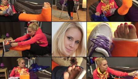 Stella Term LLC Dealing with a Cast Shoe Challenge on the Night Of Her Big Reception (in HD 1920X1080)