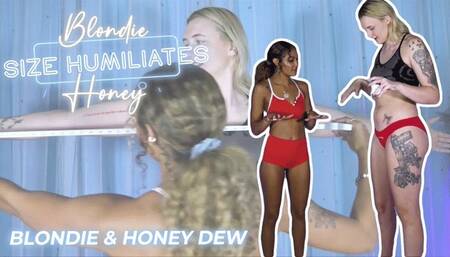 Blondie Height Humiliates & Size Compares With Honey UHD