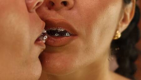 I made her clean the mirror with her mouth  - Lalo Cortez