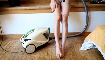 Hardcore Sex Couple With Vacuum Cleaner