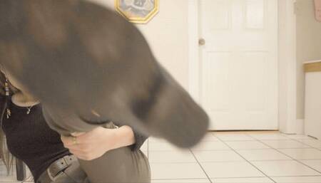 Candy Moon's first foot clip