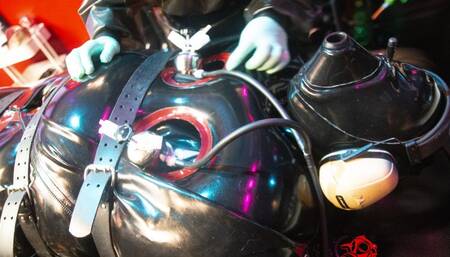 the Rubber Bondage files part 5 Non stop rubberbondage HD Top Video