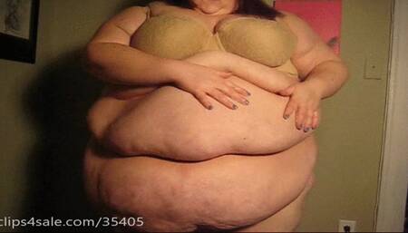 SSBBW Violet James Feedee Compilation - Four Clips