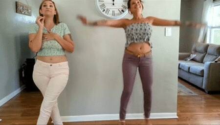 INEED2PEE Ayla Ansel & Goddess Brandon double wetting silliness