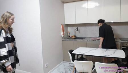 MARINA - You had to clean the apartment! (4K)