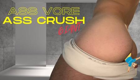 Macrophilia - ass vore ass crush