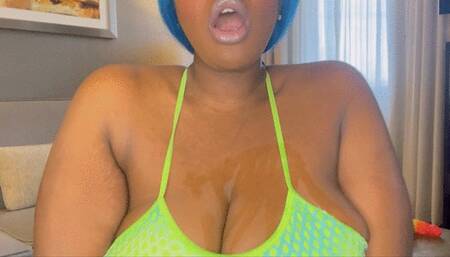 Beverly Blue’s - Big Boob Oil Seduction