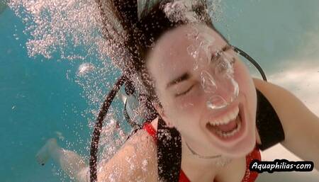 Aquaphilias Irene Silver Ex BF Evil SCUBA Instructor- Peril