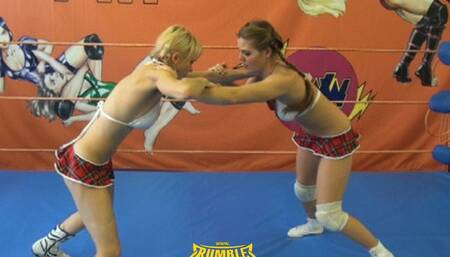 Lilu vs Natali - Female Pro Wrestling Fight - RM201