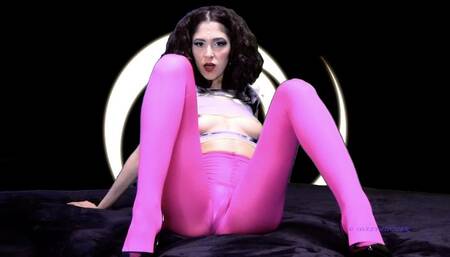 Sissy, sborra nei collant