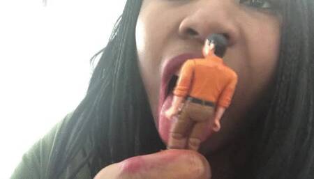 Hungry Giantess Licking Tiny 1080