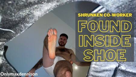 Macrophilia - shrunken coworker found in my shoes