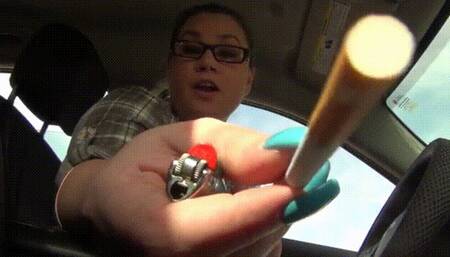 Sneaky Student Disrupts Professor's Smoke Break (MP4) ~ MissDias Playground