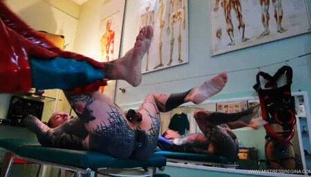 Ass Spreading Pt 4 Double Hands Fist- real time session recording