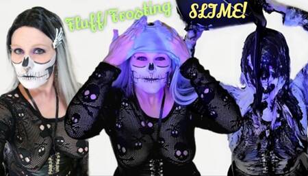 Black Slime!  Mardi Gras Pt 2