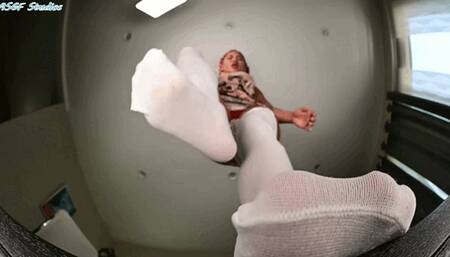 Feisty Asian pantyhose crush PT 2 - MP4