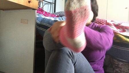 i have the most beautiful soles of feet in the world - they are smooth and soft