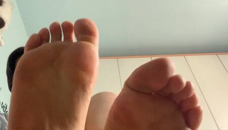 ruined by my feet - you would spend any money to watch them and worship them