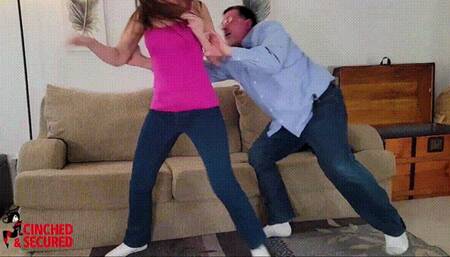 Rachel Captured and Clothing Destroyed (MP4 Format)