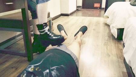 Chinese Mistress Helen -- Goddess's Gift (Punk Boots)