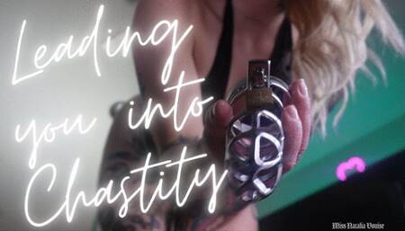 Leading you Into Chastity