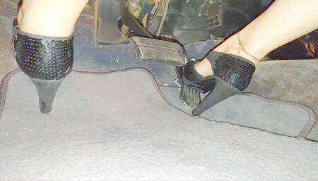 High Heel driving and hard revving