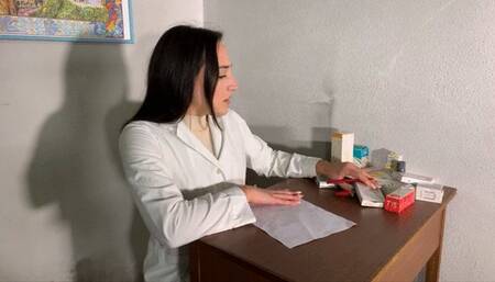 Doctor Pamela arrested at work