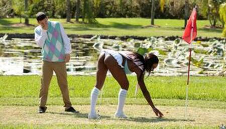 Casting sex action with a stunning interracial model Brandi