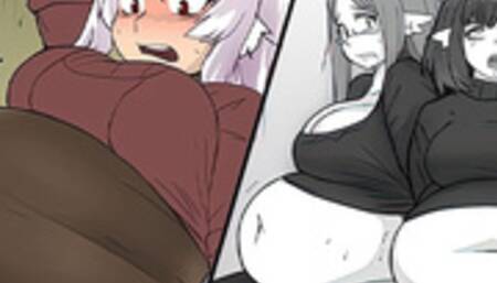 No lunch break Final episode - Weight gain comic