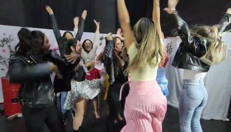 CINEMA KISSES - GREASE - SUPERPRODUCTION - TOP GIRLS DIRECTED BY MF - clip 04 - NEW MF FEB 2023 - Exclusive girls MF video