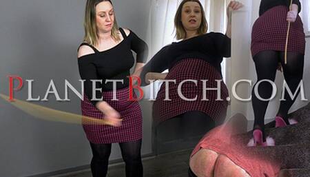 Asking stepmom Hall to be caned