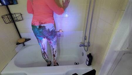 White Pants Get Showered | Pt 2