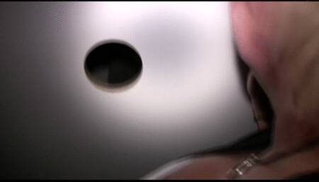 Mature Faith Walks Into Video Store and Sucks A Black Dick At The Gloryhole! (mp4)